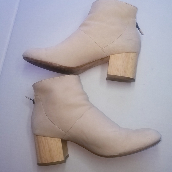 🌸 Eileen Fisher | Suri Suede Ankle Boots, size 8 - Picture 6 of 8